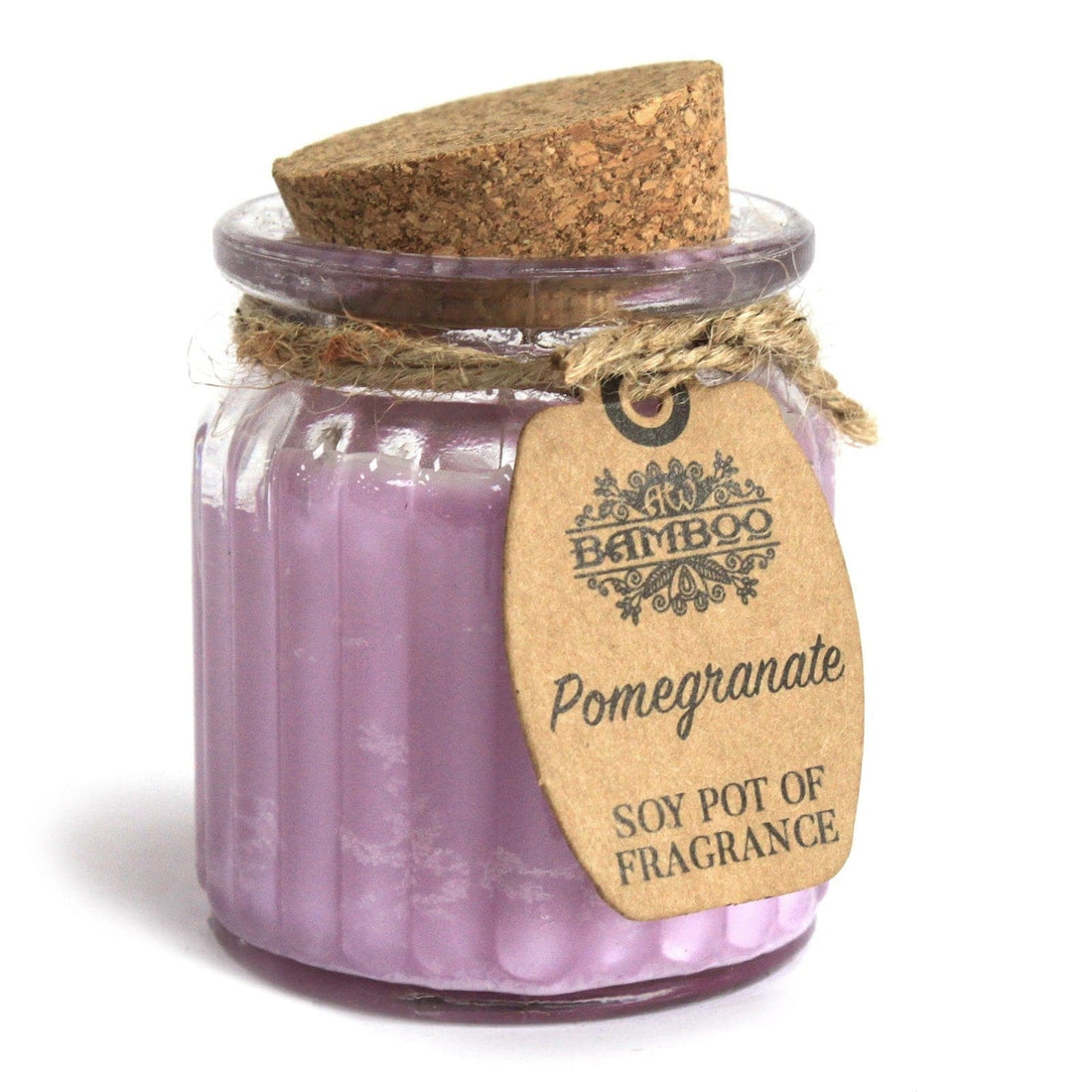 Pomegranate Soy Pot of Fragrance Candle - best price from Maltashopper.com SOYP-09
