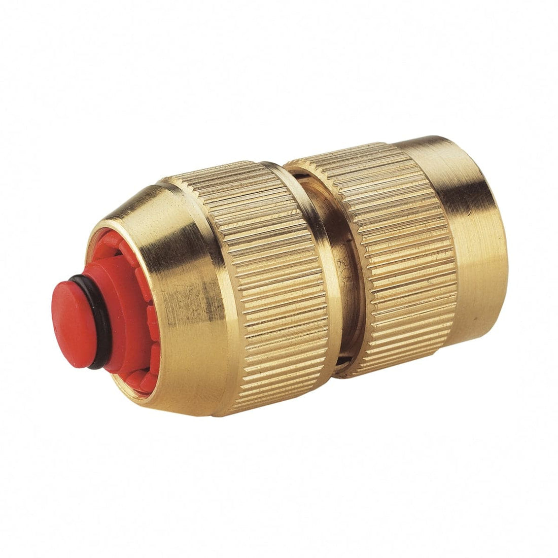 BRASS QUICK COUPLING WITH AQUASTOP FOR PIPE DIAMETER 12 AND 15 MM COLORTAP - best price from Maltashopper.com BR500410128