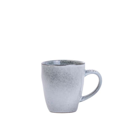 EARTH LAGOON Mug with light green handle H 8.5 cm - Ø 7.5 cm - best price from Maltashopper.com CS618877