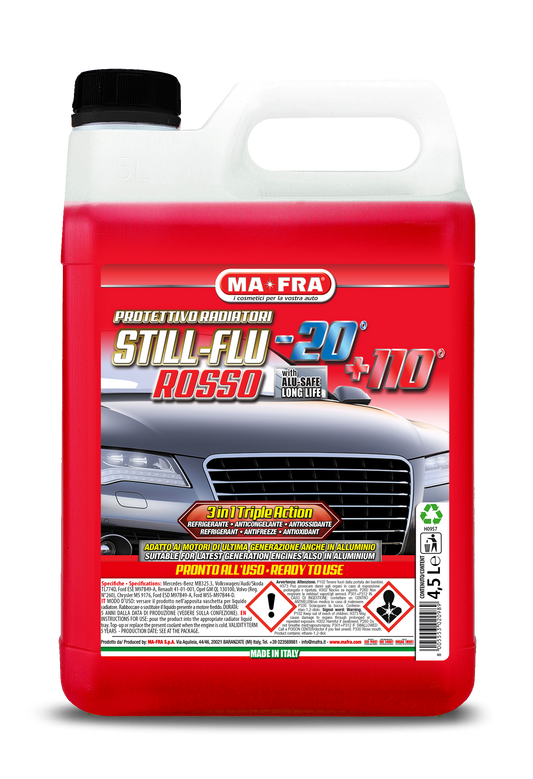 RADIATOR FLUID 4.5 L RED -20 G