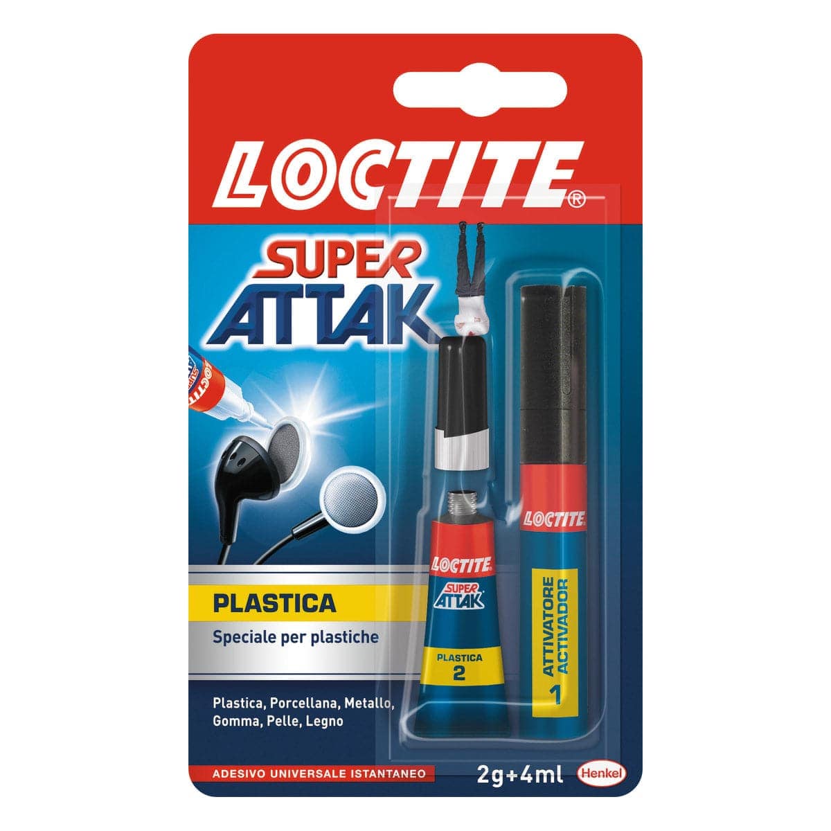 Bricocenter SUPER ATTAK PLASTIX INSTANT GLUE 2 G