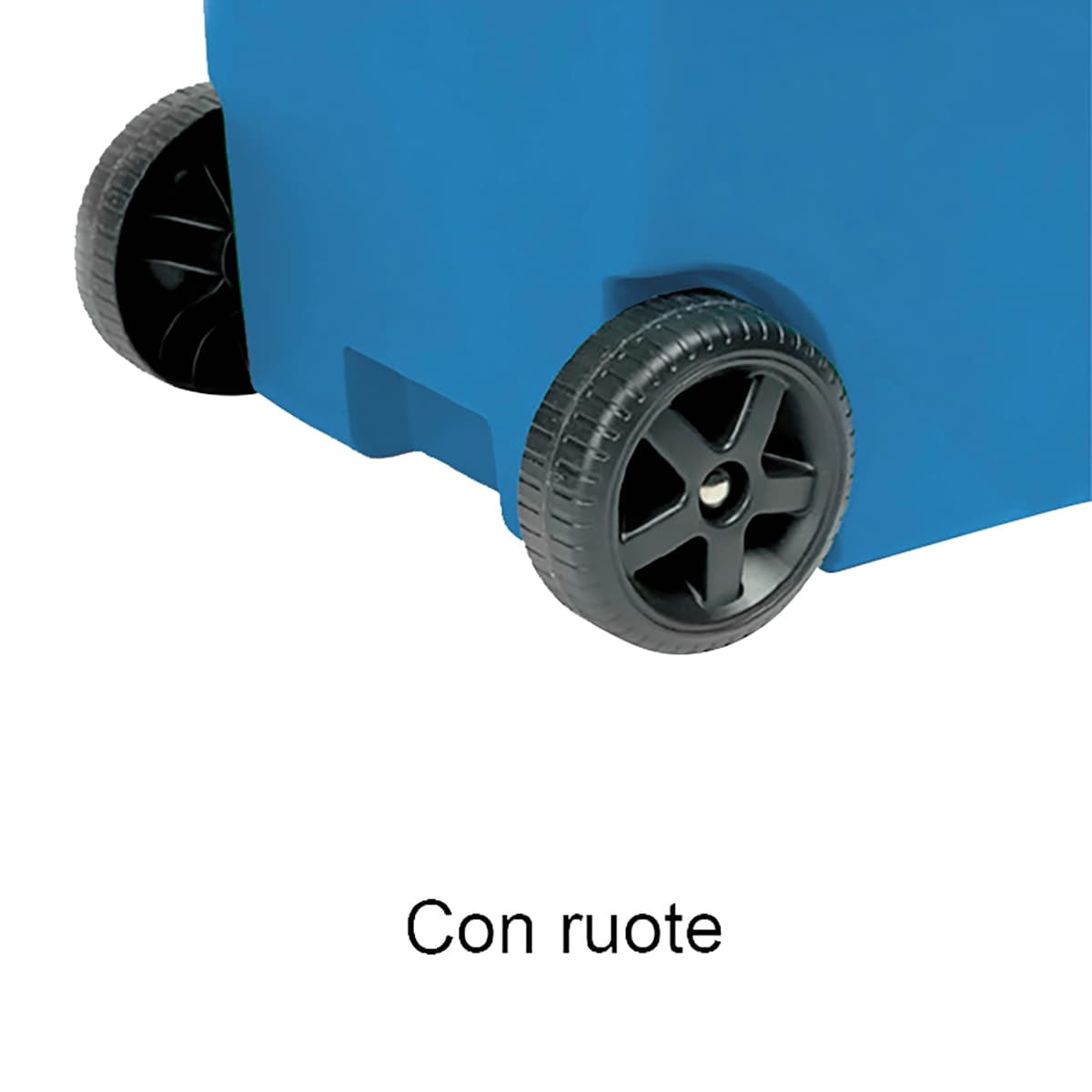 PEDAL BIN BLUE CAPRI URBAN SYSTEM 80LT WITH WHEELS - best price from Maltashopper.com BR410007611