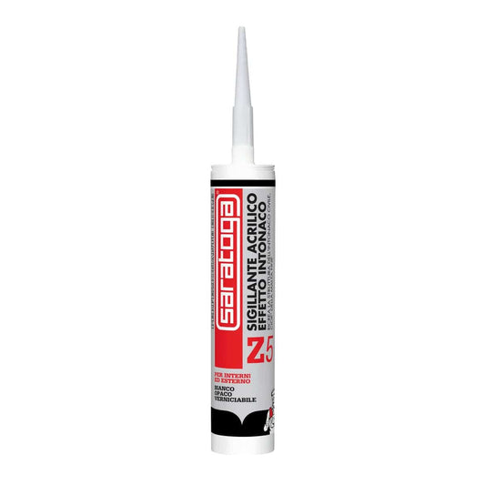 Bricocenter ROUGH PLASTER EFFECT SEALANT WHITE 280ML