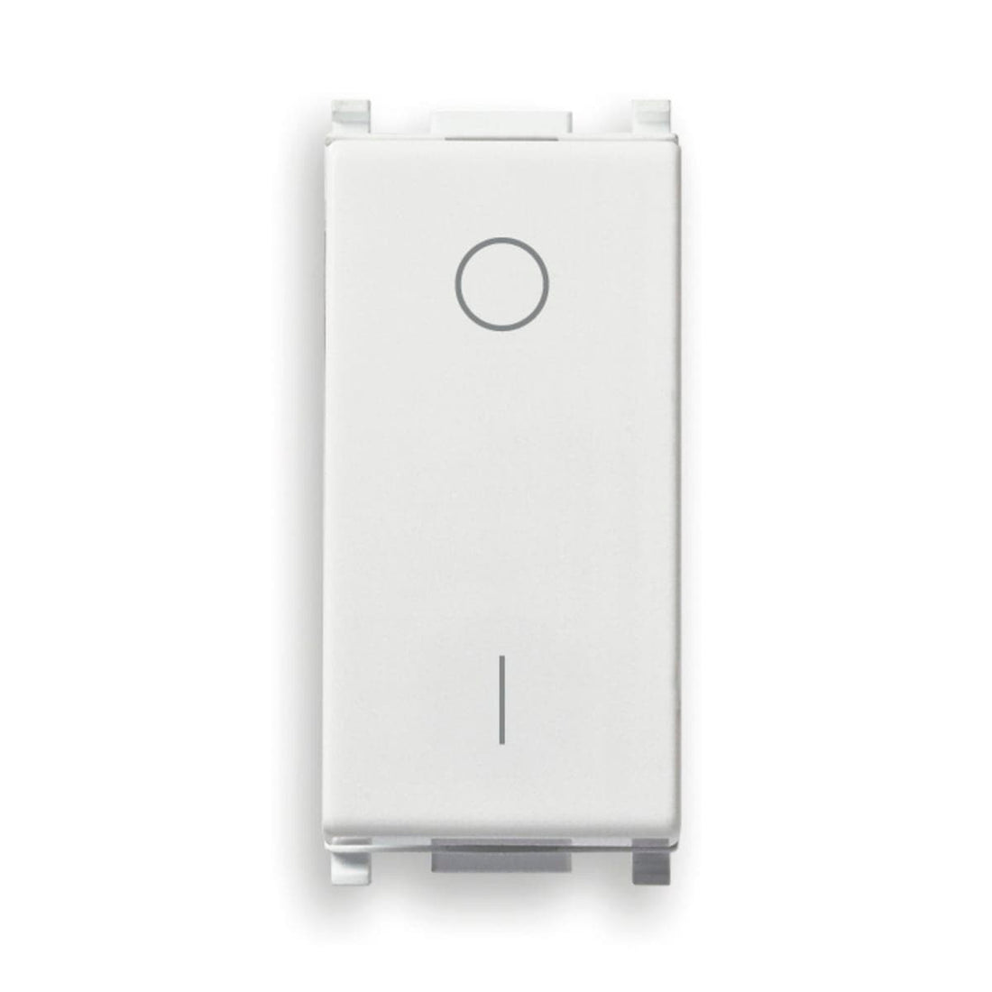 PLANA DOUBLE POLE SWITCH 16A WHITE - best price from Maltashopper.com BR420100769
