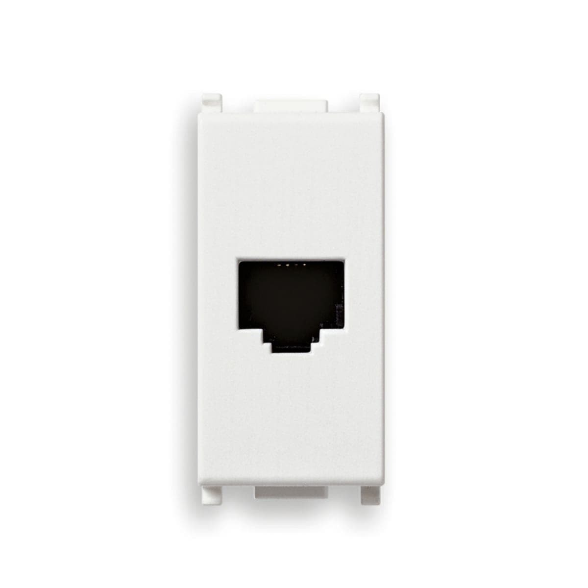 RJ11 PLANA WHITE TELEPHONE JACK - best price from Maltashopper.com BR420100382