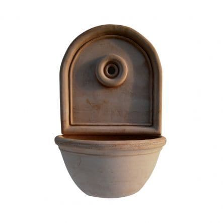 COLONY TERRACOTTA FOUNTAIN WITH BOWL 45X25 PANEL 40X42CM - best price from Maltashopper.com BR500011471