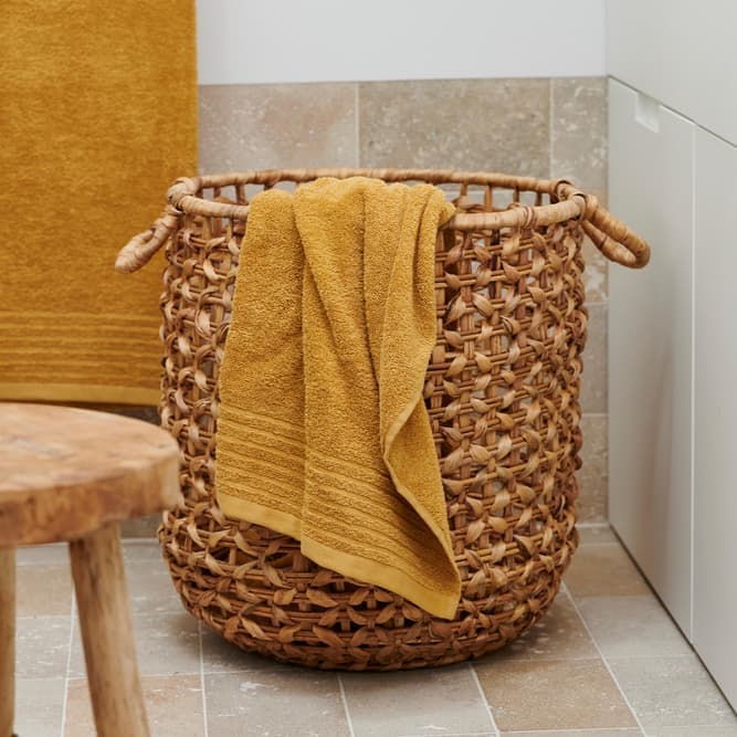 JELKE Natural basket H 50 cm - Ø 45 cm - best price from Maltashopper.com CS672938