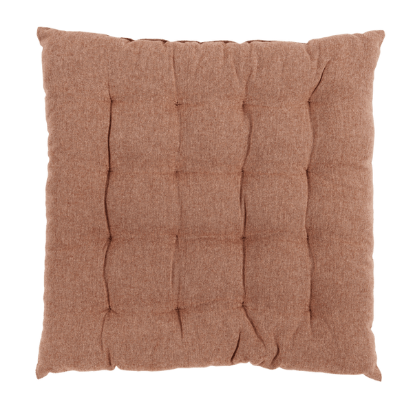 ALIDA SEAT CUSHION 40X40 BROWN