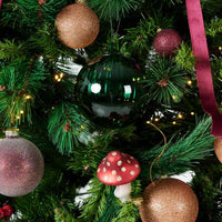 GRINI Green Christmas ballØ 10 cm - best price from Maltashopper.com CS676305