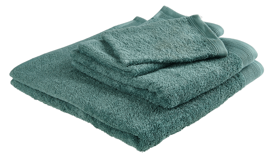 Casa RECYCLE S/2 WASHCLOTHS AQUA