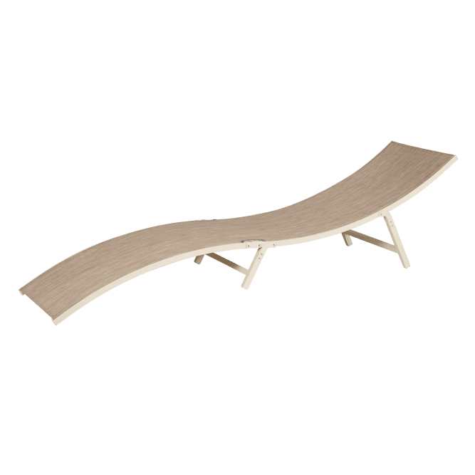 SILVES Sand deckchair - best price from Maltashopper.com CS690452