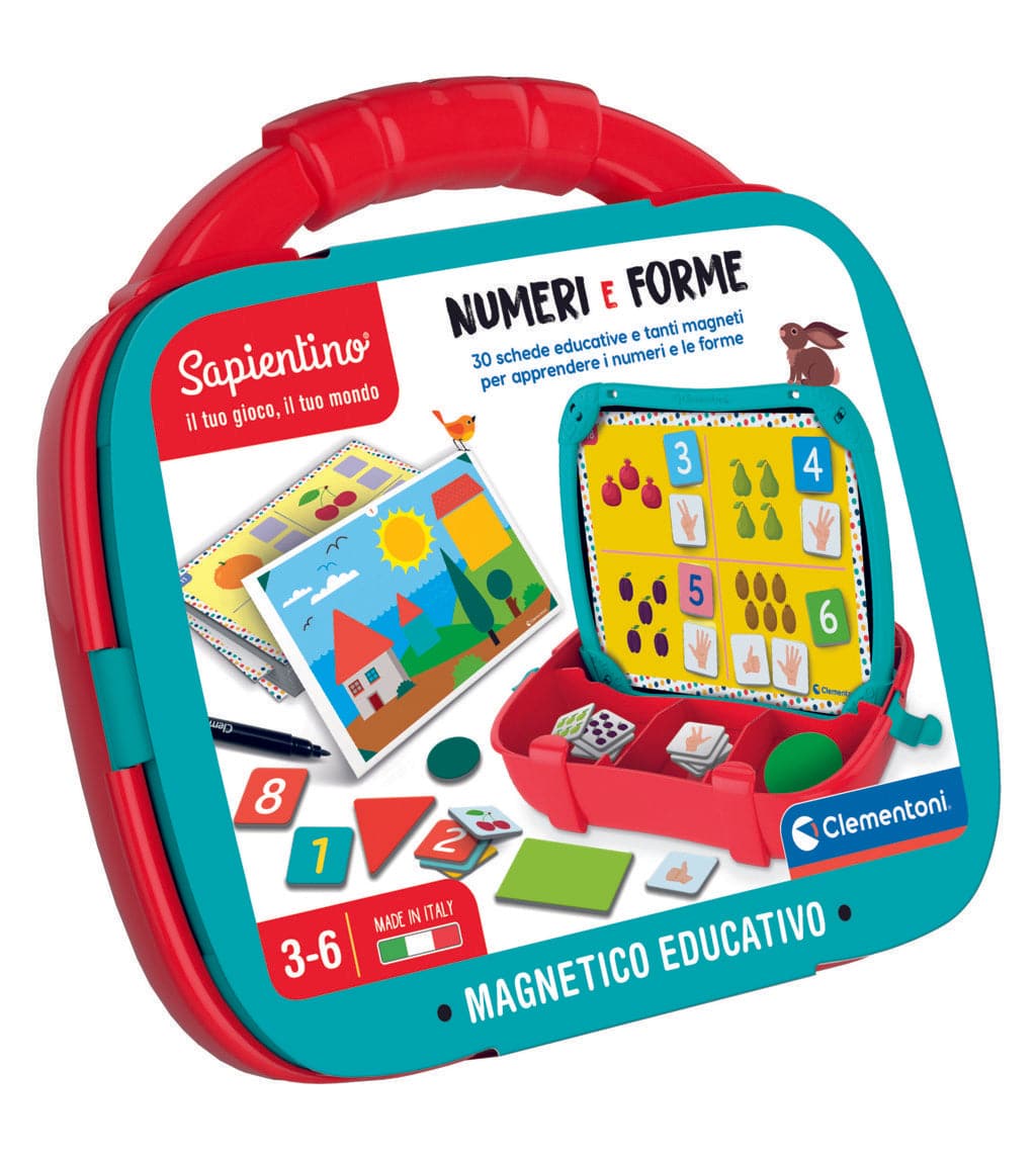 Sapientino - Magnetic Case Numbers and Shapes