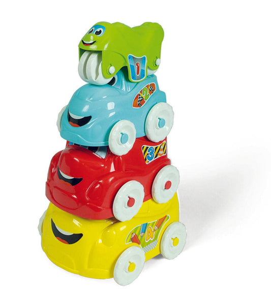 Toys Vieicoli Activities Discover and Stack