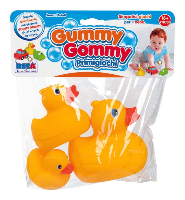 Toys Gummy Gommy - Ducks 3 Pieces