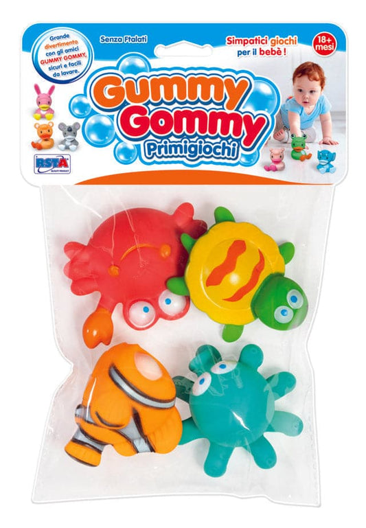 Gummy Gommy - Bag 4 Aquatic Animals