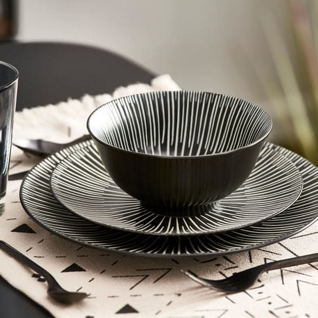 Casa MAYA plate Ø26CM 4 motiv variants