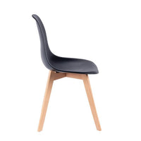 NEW MATS Black chair H 85.5 x W 46 x D 48 cm - best price from Maltashopper.com CS659708