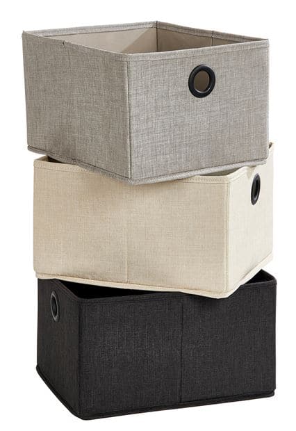 Casa RANGO storage basket 32x25x18cm, 3 color variatns