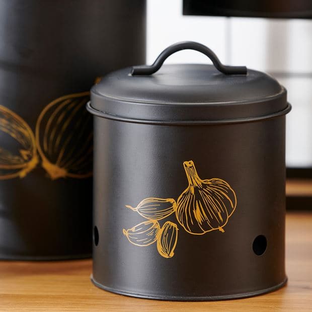 VIRA Black container H 15,5 cm - Ø 13 cm - best price from Maltashopper.com CS608615