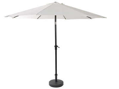 ALU Umbrella without white base H 240 cm - Ø 300 cm - best price from Maltashopper.com CS514255