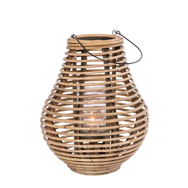 Casa RATTAN Natural lantern H 38 cm - Ø 33 cm