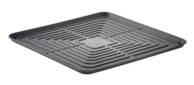 SINK Gray dish drainer carpet H 1 x W 31 x D 31 cm - best price from Maltashopper.com CS622314