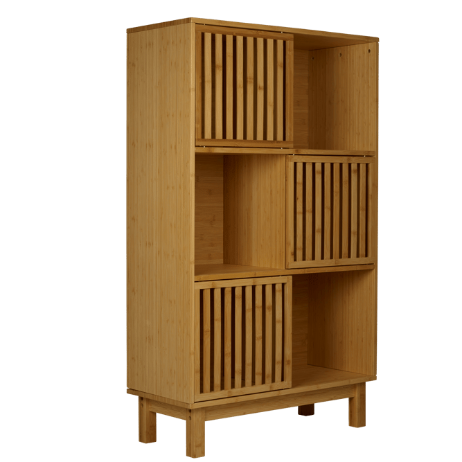 HELGE Cabinet w/compartments natural - best price from Maltashopper.com CS687169