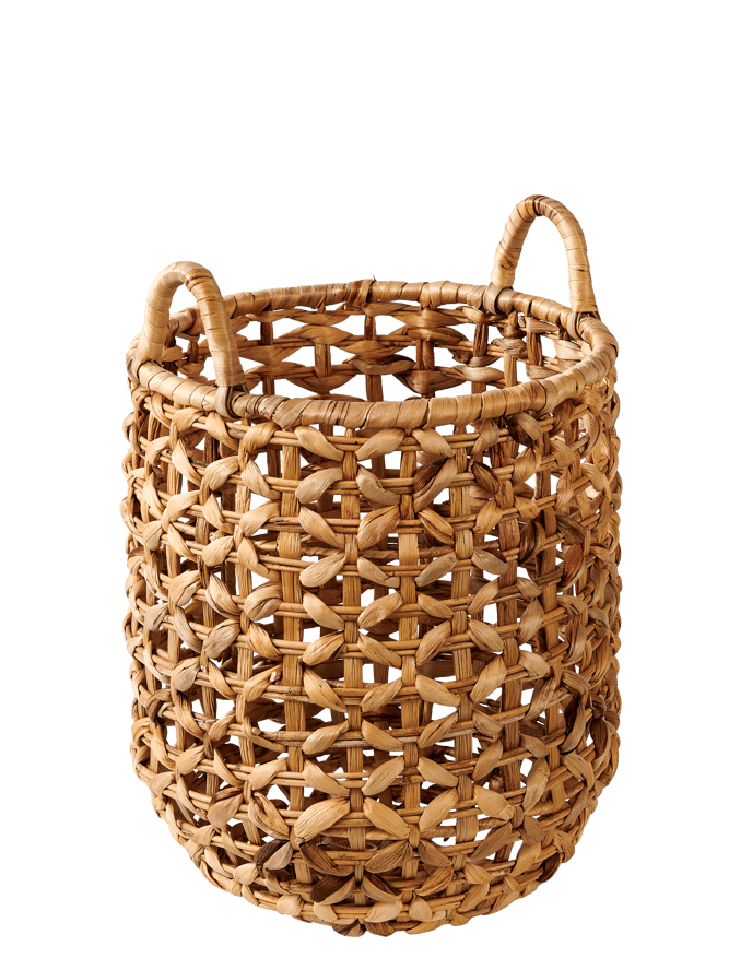 JELKE Natural basket H 40 cm - Ø 33 cm - best price from Maltashopper.com CS672924