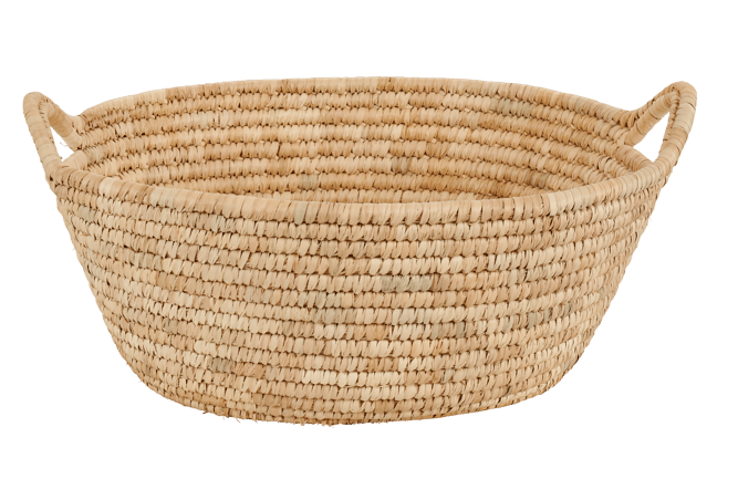 DOEBIE Natural oval basket - best price from Maltashopper.com CS681366