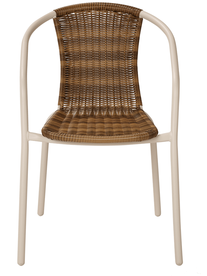 GERONA Natural stackable chair - best price from Maltashopper.com CS678944