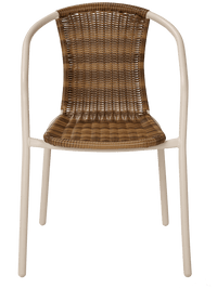 GERONA Natural stackable chair - best price from Maltashopper.com CS678944