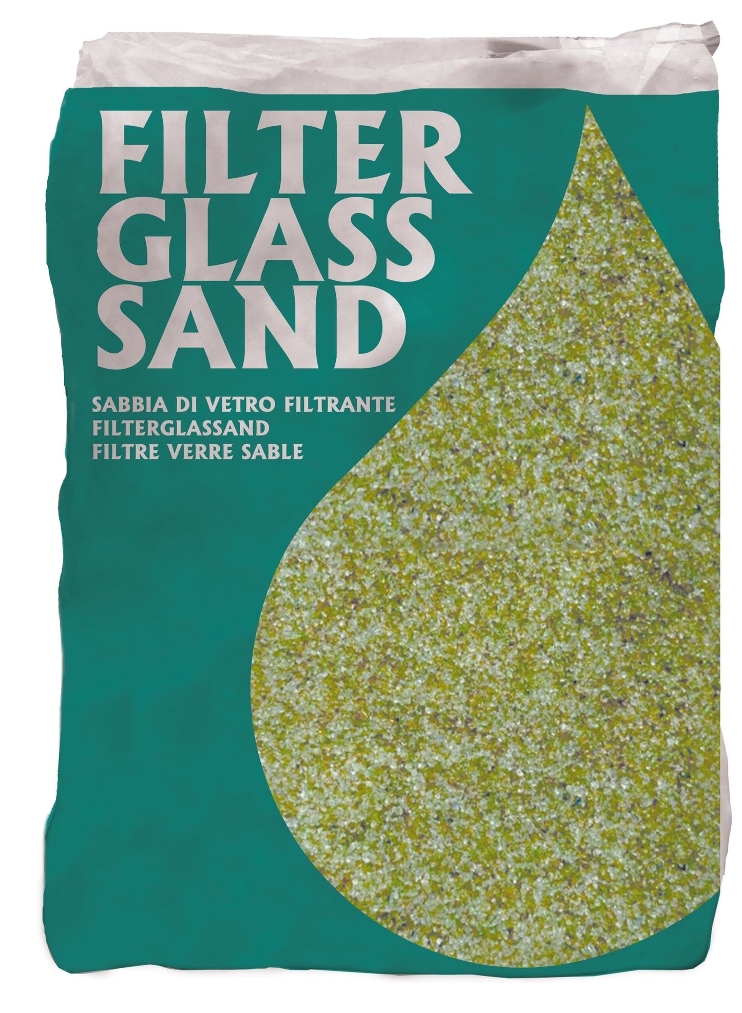 FINE GLASS SAND FOR FILTRATION 20 KG BAG 0.5 - 1.25 MM