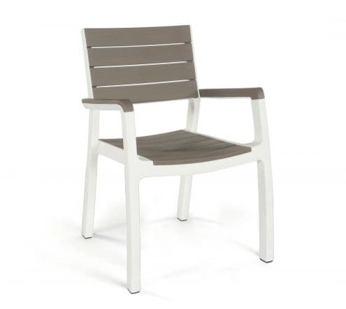 HARMONY CHAIR WITH ARMREST 59x60x86 CAPUCCINO