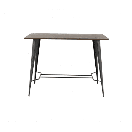 SOHO HIGH TABLE 70X140X102 steel bamboo