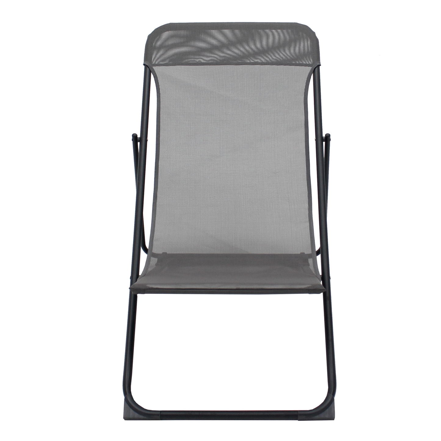 BIGANOS FOLDING RELAX LOUNGER STEEL TEXTILENE ANTHRACITE