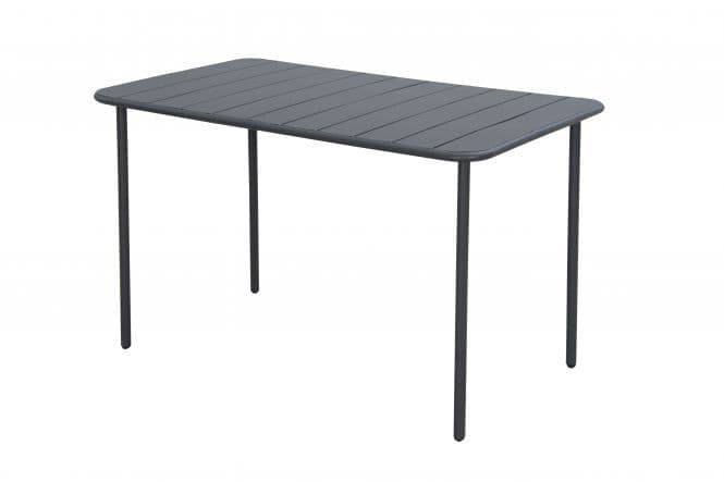 Steel table cafe 70X120 anthracite - best price from Maltashopper.com BR500012518