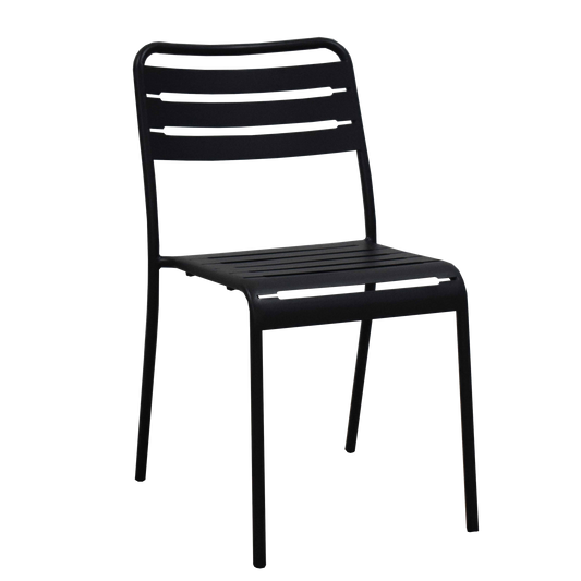 DINING CHAIR CAFE STEEL ANTHRACITE