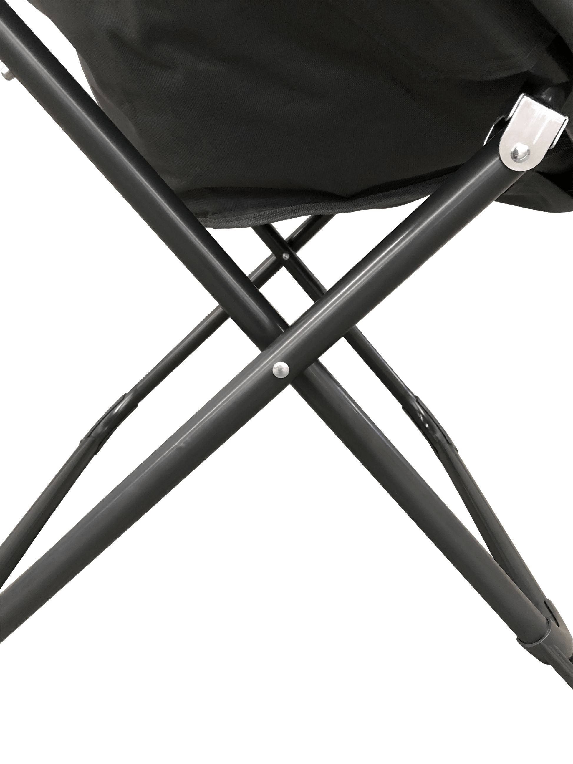 Bricocenter MOON STEEL POLYESTER FOLDING CHAIR ANTHRACITE