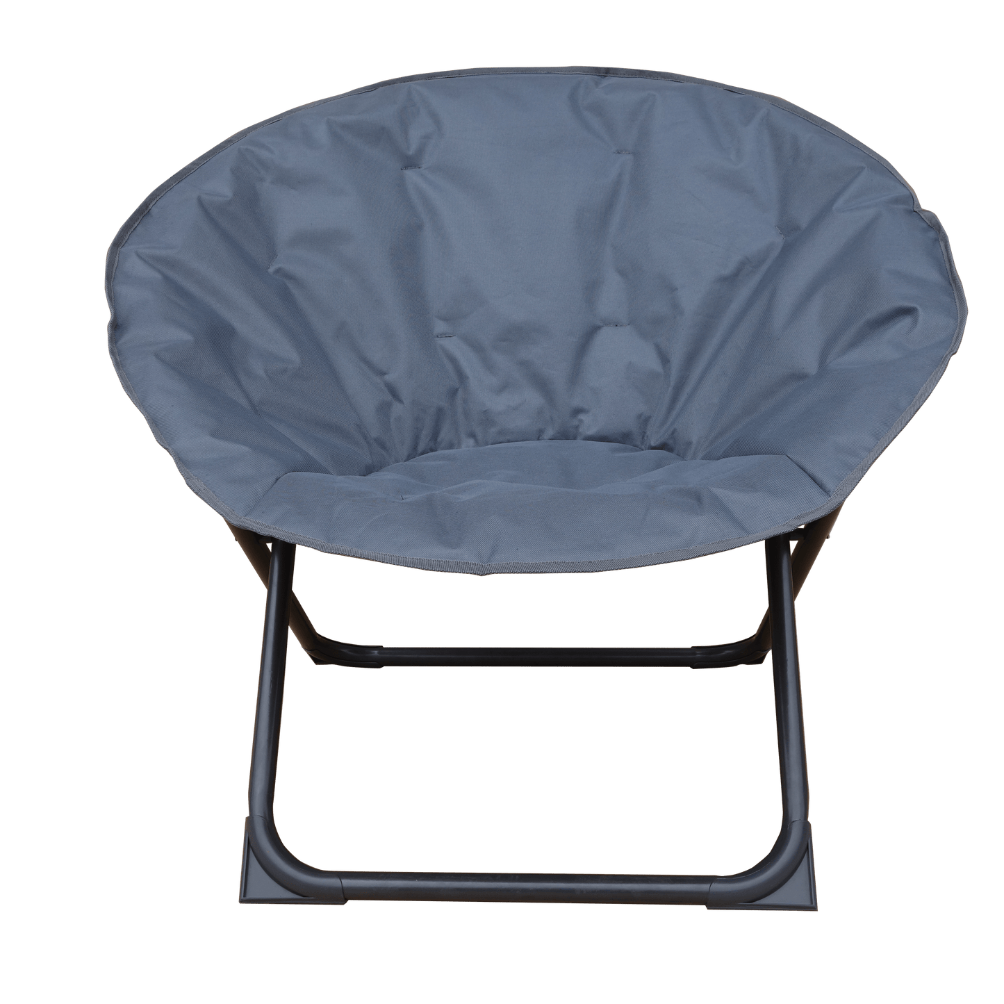 Bricocenter MOON STEEL POLYESTER FOLDING CHAIR ANTHRACITE