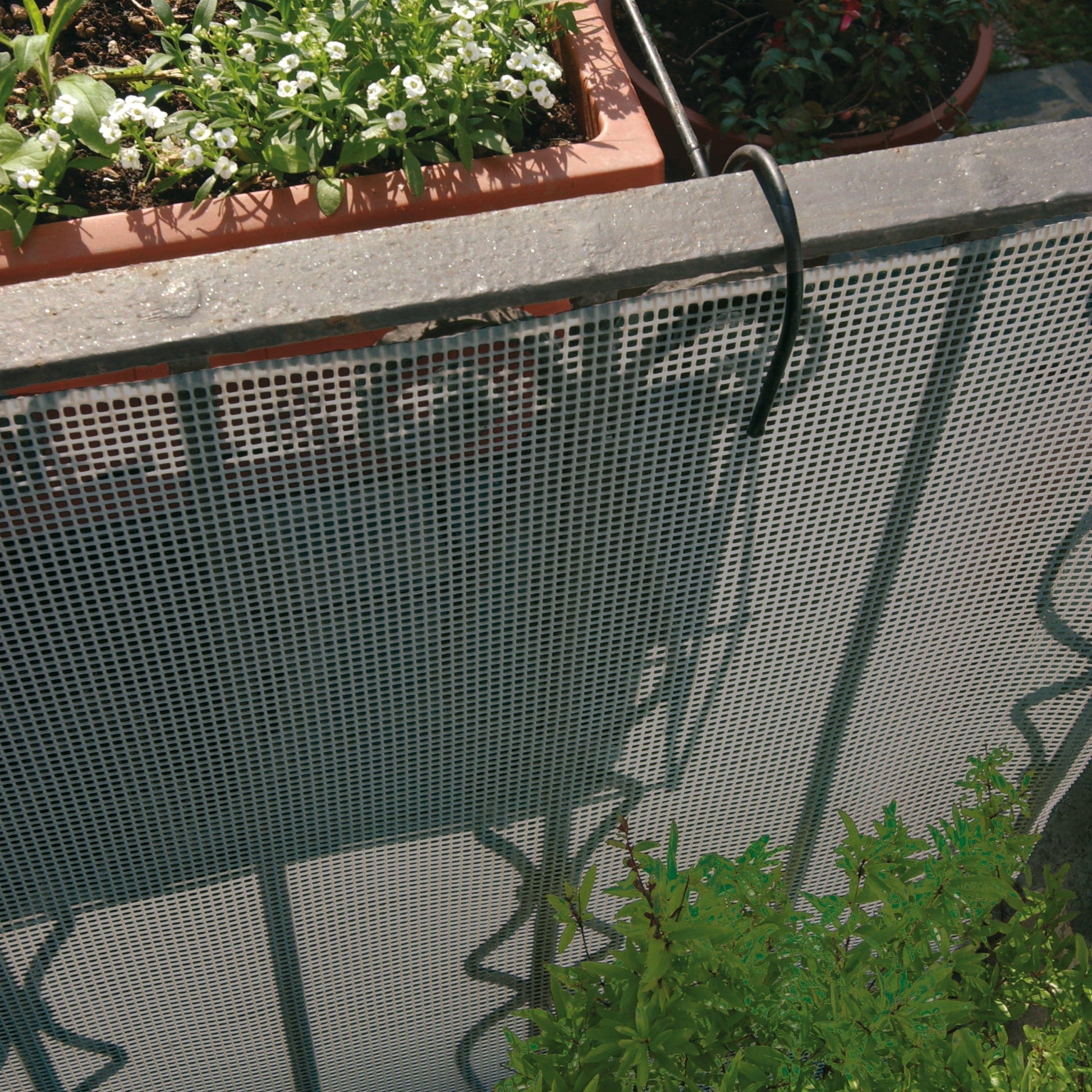 Bricocenter SQUARE PLASTIC NET 05 SILVER 1X5 M