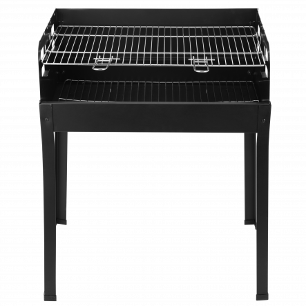 BASIC CHARCOAL BBQ WITH GRILL 63X37 - best price from Maltashopper.com BR500013556