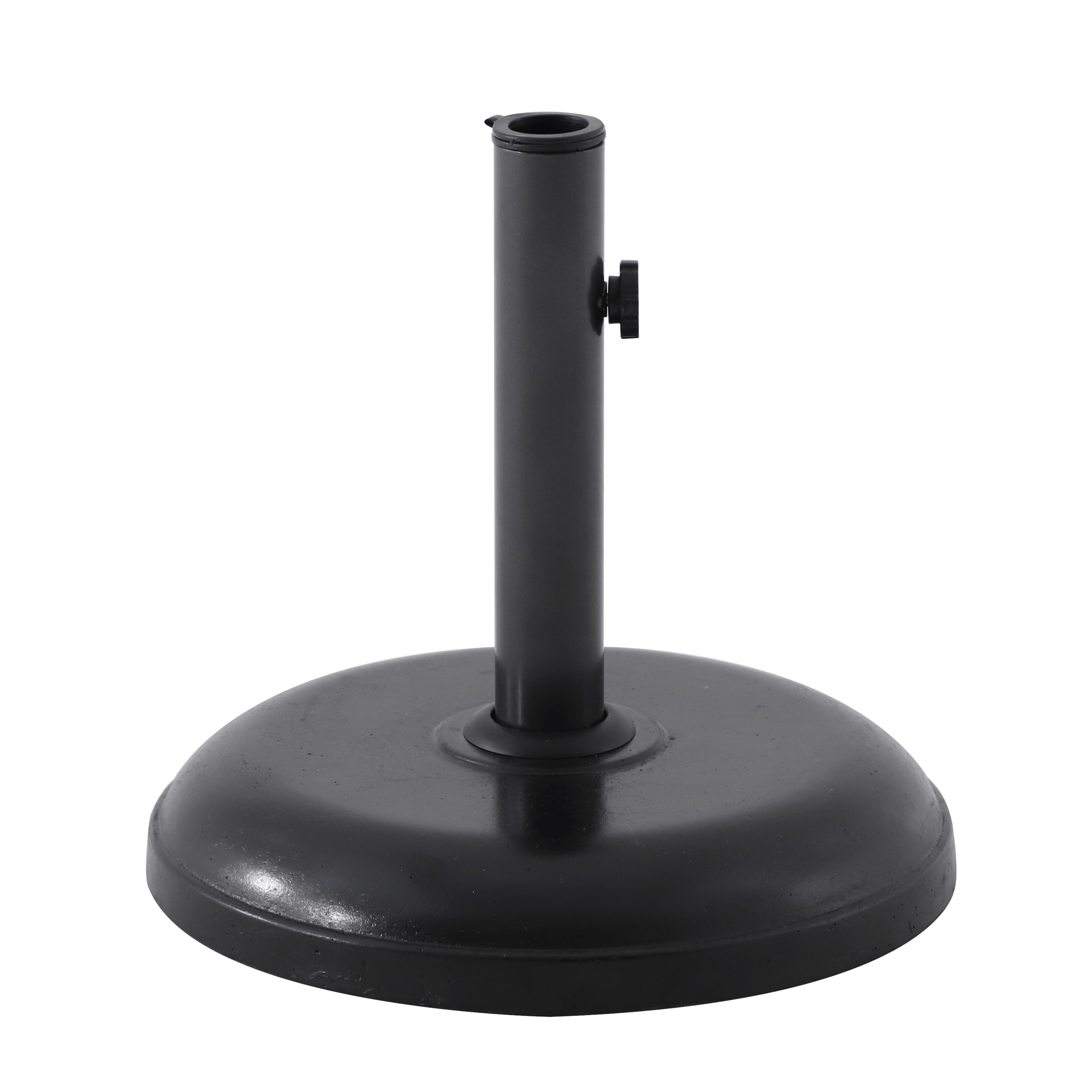 Bricocenter BASE FOR ROUND ANTHRACITE PARASOL 16KG D. 38X39CM ANTHRACITE