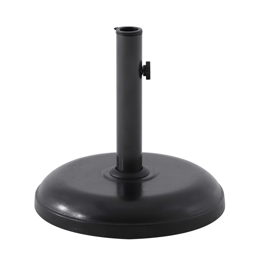 Bricocenter BASE FOR ROUND ANTHRACITE PARASOL 16KG D. 38X39CM ANTHRACITE