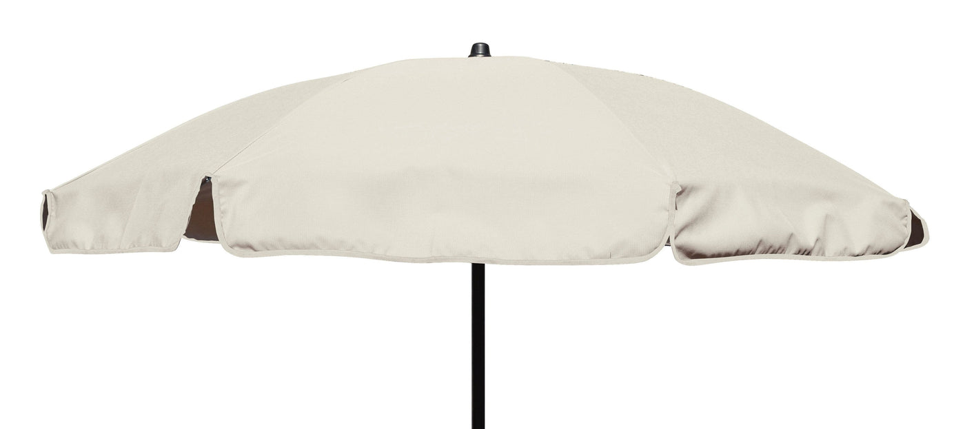 Bricocenter PARASOL ARONA D.200 Fabric olefin ecru 190GR with joint for anthracite inclination