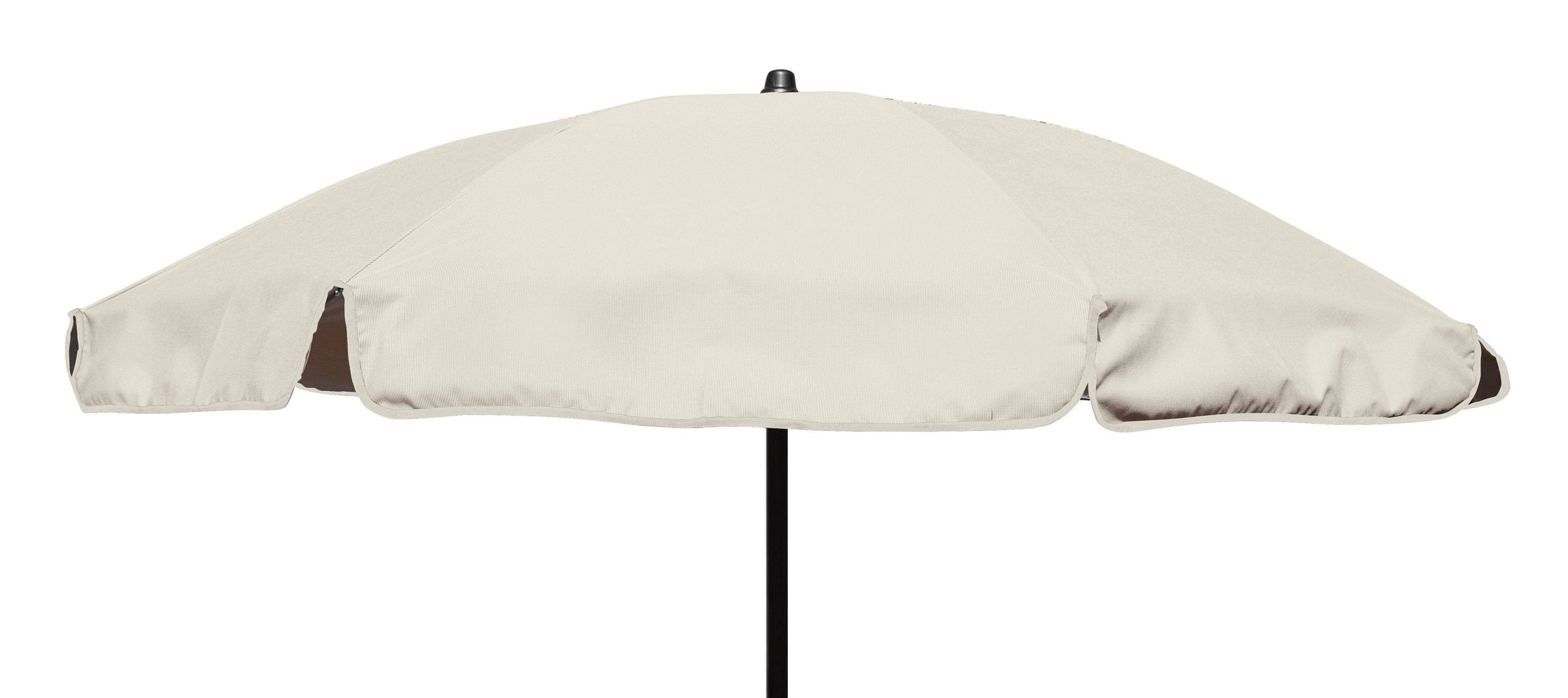 Bricocenter PARASOL ARONA D.200 Fabric olefin ecru 190GR with joint for anthracite inclination