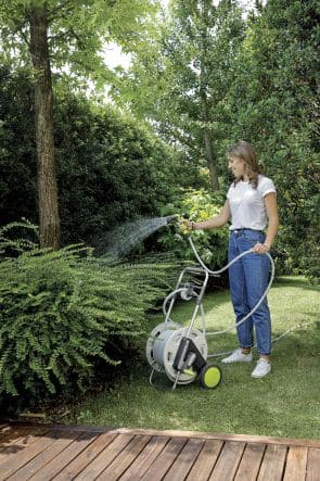 Bricocenter CONCEPT EASY GUIDE GARDEN HOSE REEL KIT WITH 30M HOSE