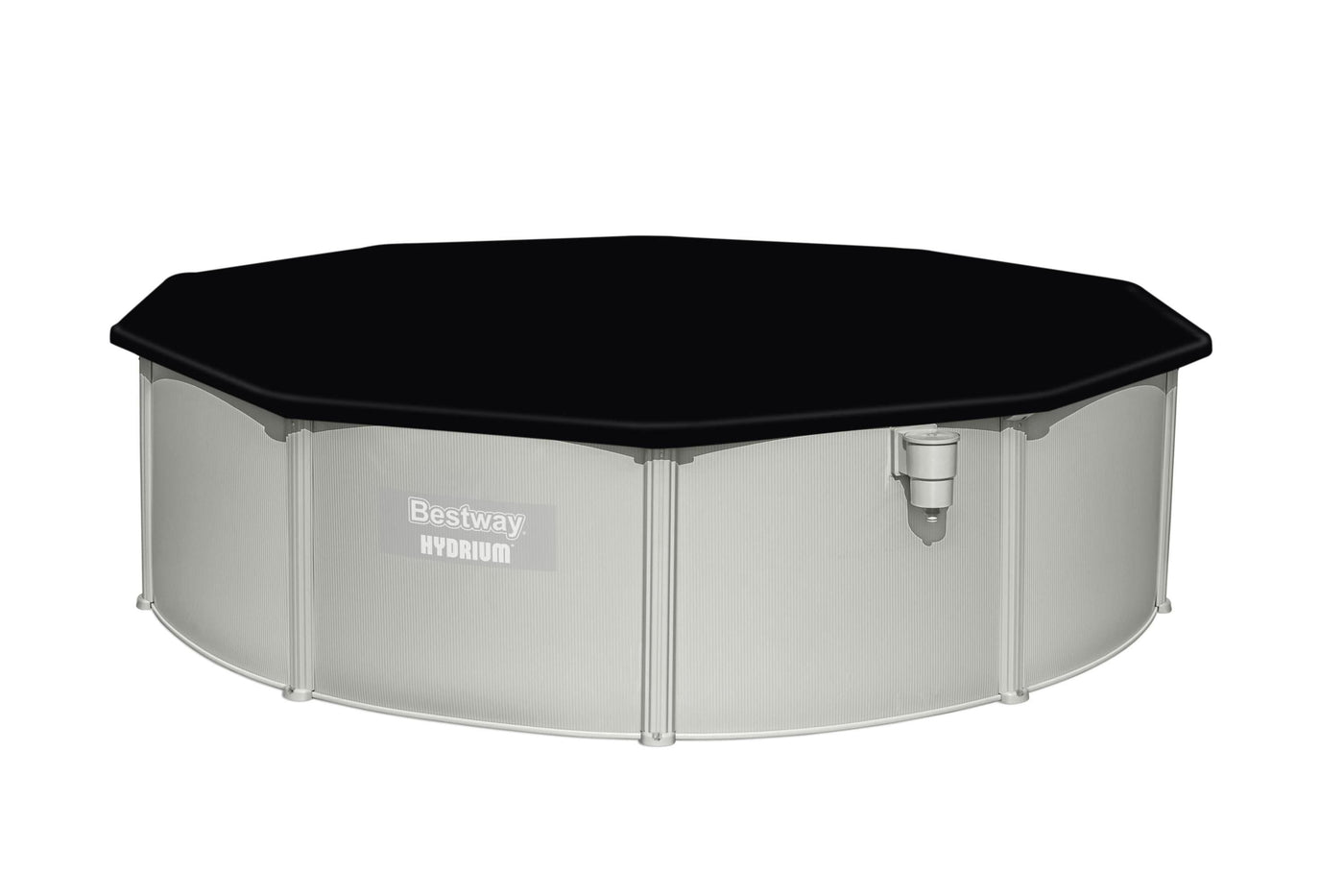 OVAL HYDRIUM POOL 4,60X1,20m With sand filter, cover and base mat