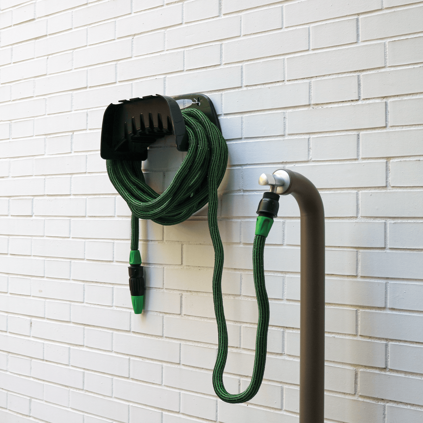 Bricocenter GEOLIA FABRIC EXTENSION HOSE 15M WITH 3JET COMPACT LANCE