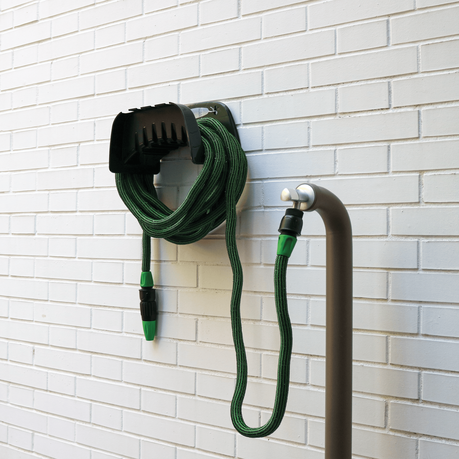 Bricocenter GEOLIA FABRIC EXTENSION HOSE 15M WITH 3JET COMPACT LANCE