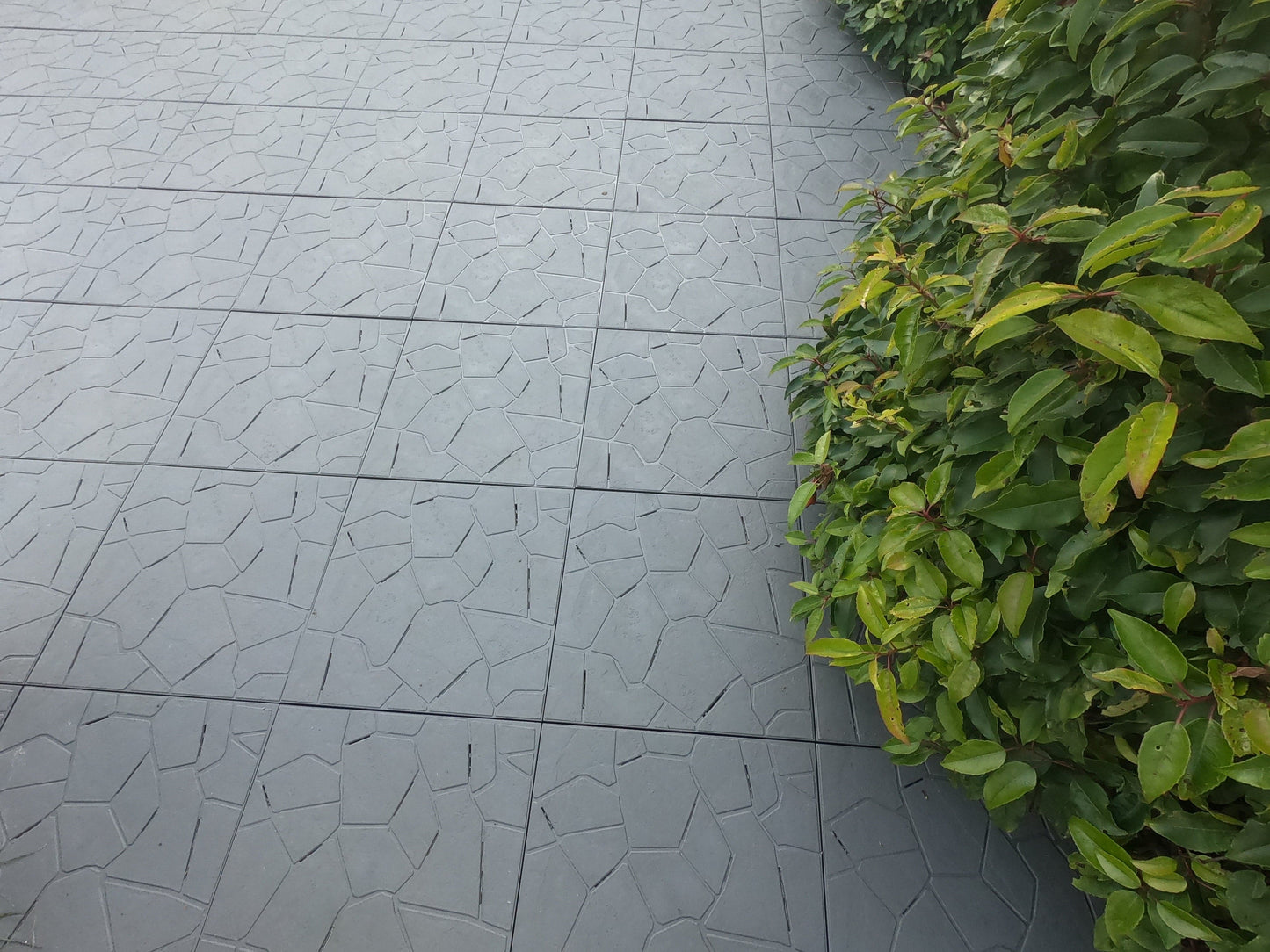 SNAPTILE GARDEN TILE 38X38X2.5 LIGHT GREY